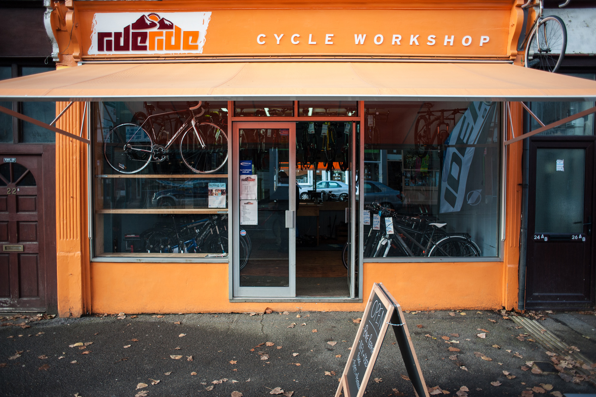 Contact - rideride cycle workshop